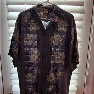TOMMY BAHAMA Men’s shirt Sz Medium. Made of 100%silk. Worn very little.